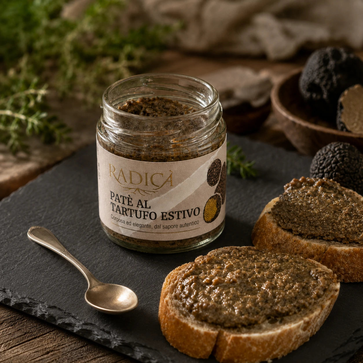 Paté al tartufo estivo