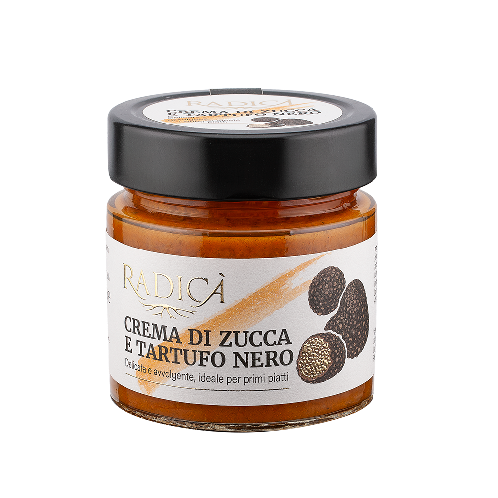 Crema di zucca e tartufo nero
